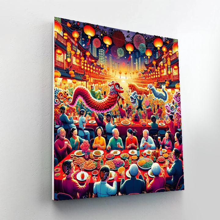 Spring Festival - China Paint By Numbers Kits