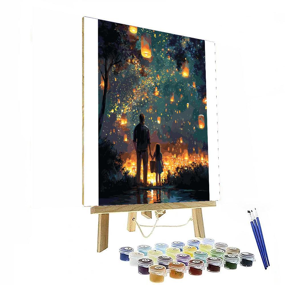 Lanterns Of Love Paint By Numbers Kits