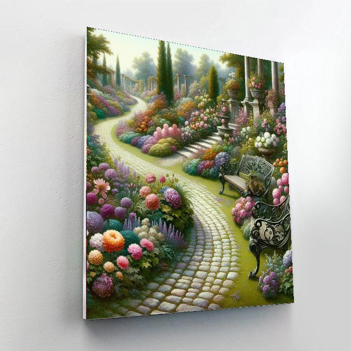 Victorian Garden Whispers Paint By Numbers Kits