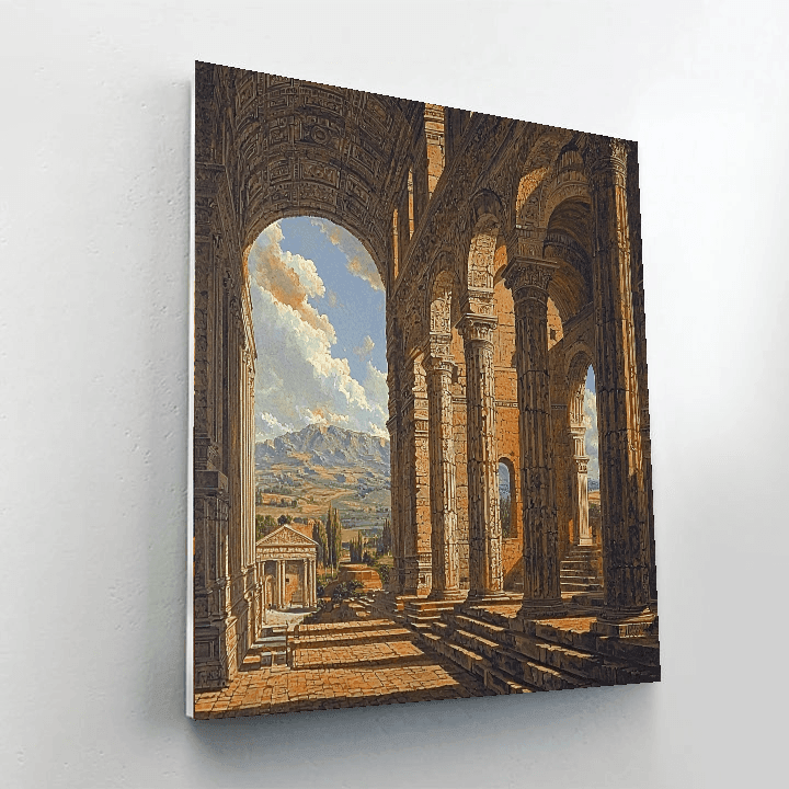 Giovanni Battista Piranesi Inspired Ancient Roman Architecture  Paint By Numbers Kits