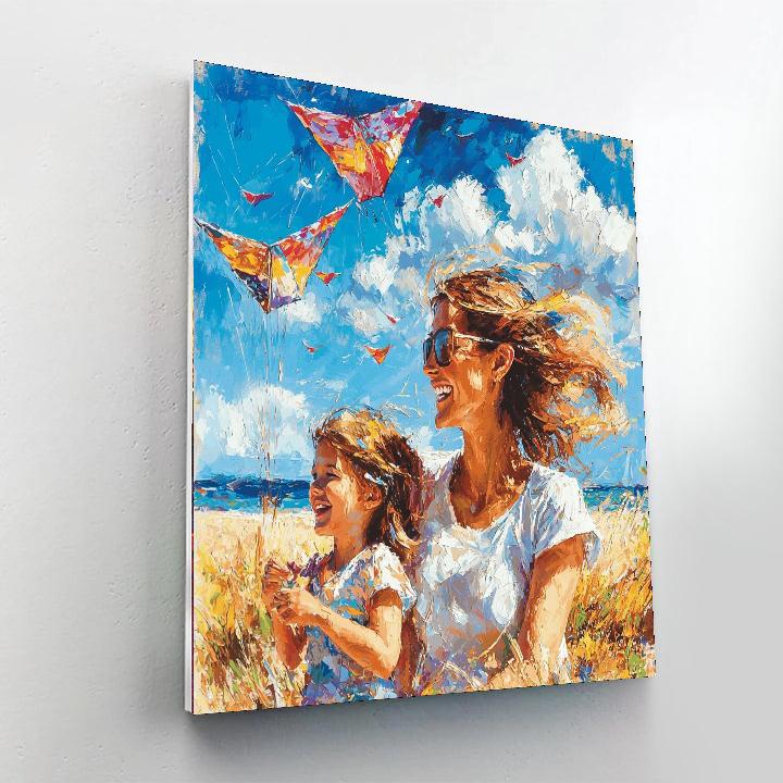 Kites In The Breeze Paint By Color