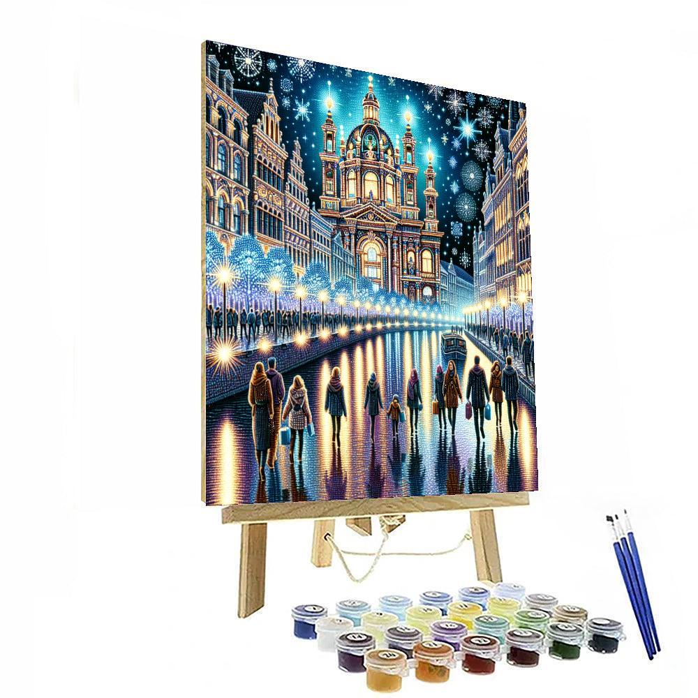 Durham Lumiere - Durham, England Painting Number Kit