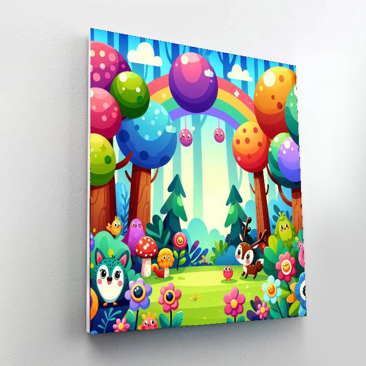 Fantastic Forests Painting Number Kit