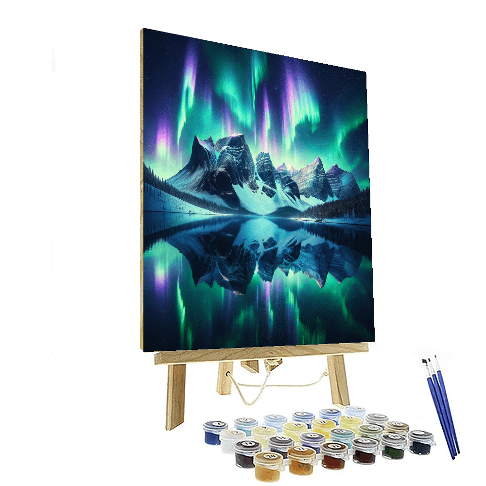 Aurora Borealis Wonders DIY Paint By Numbers