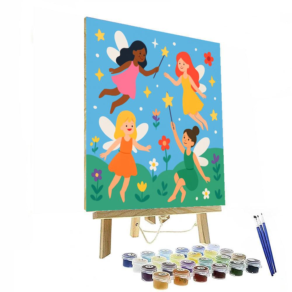 Mystic Fairyland Paint By Numbers Art