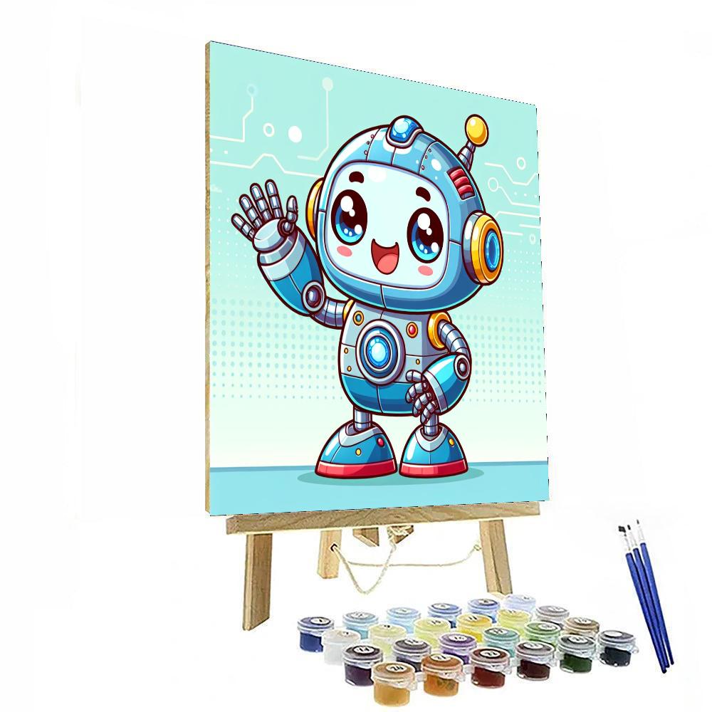 Robotic Revolution Journey Painting Number Kit
