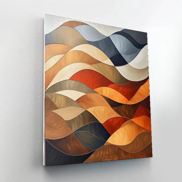 Frida Kahlo Inspired Heart Of The Earth  Painting By Numbers Kit