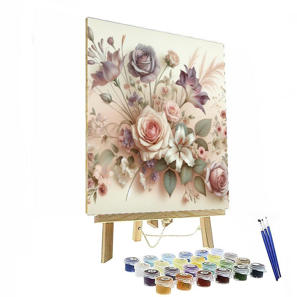 Timeless Vintage Floral - DIY Painting By Numbers Kit – Artistry Rack