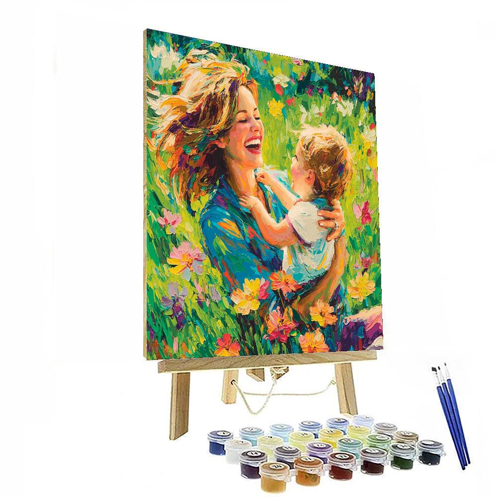Heartfelt Laughter Paint By Numbers Kits