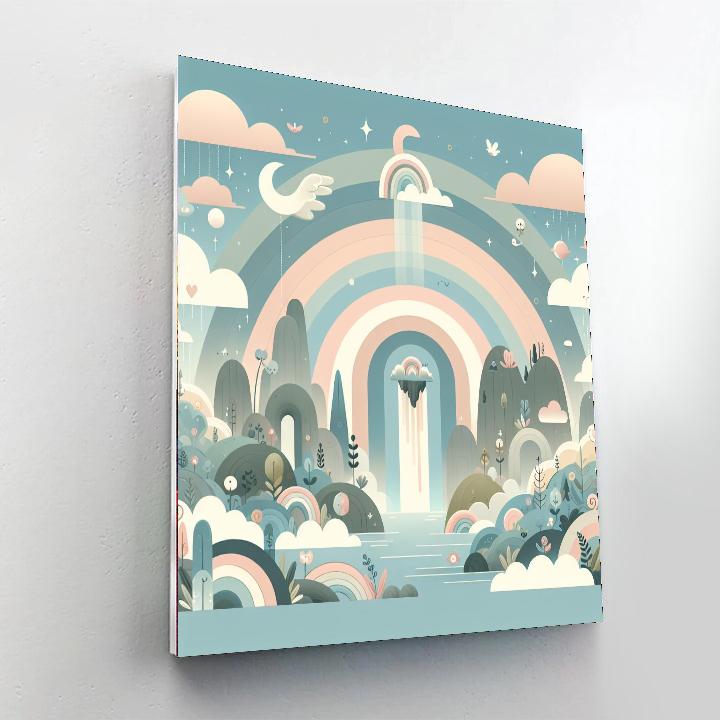 Magical Dreamland Journey Painting Number Kit
