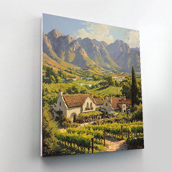 Wine Route - Stellenbosch Paint By Numbers