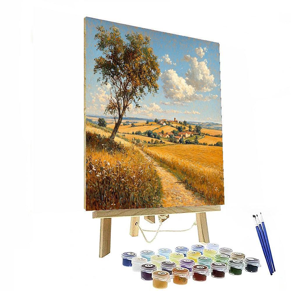 Jean-François Millet Inspired Idyllic Farm Life  Paint By Numbers