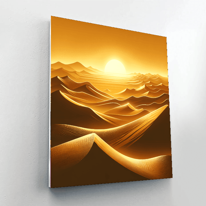 Desert Dunes Paint By Numbers Kits