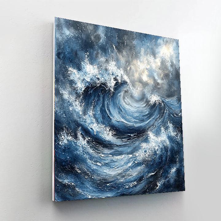 Michelangelo Inspired Elemental Forces  Painting By Numbers Kit