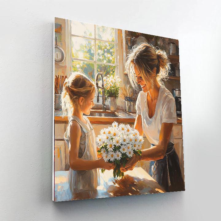 A Mother's Radiant Smile Paint By Number