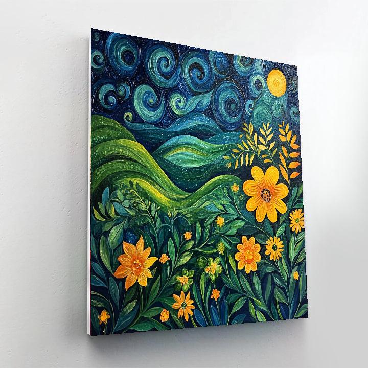 Frida Kahlo Inspired Winds Of Cultural Harmony  Numbered Painting Kits