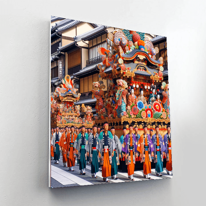 Gion Matsuri Painting Number Kit