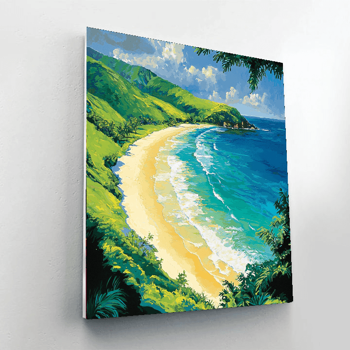 Whitsunday Islands - Queensland Painting Number Kit