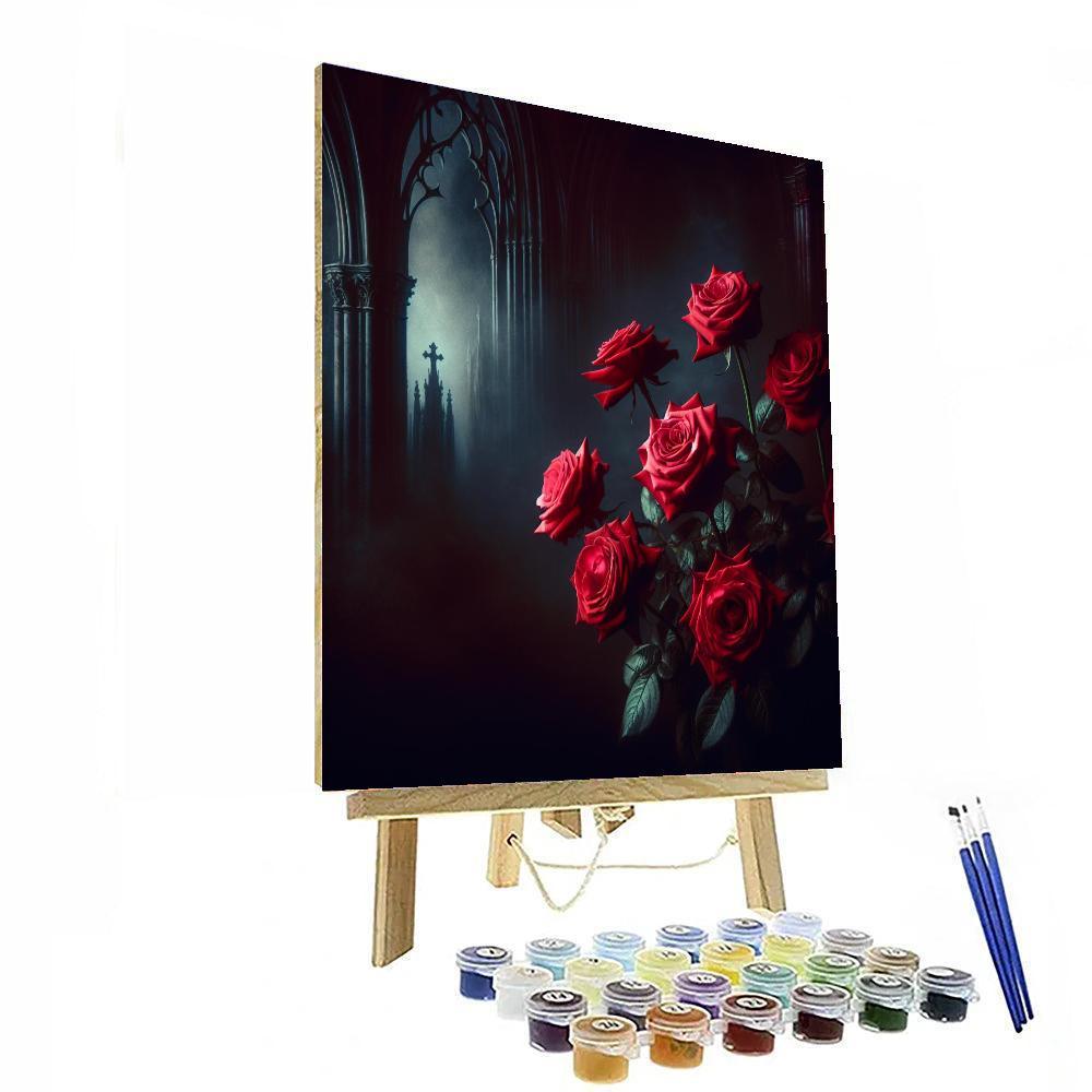 Gothic Rose Affair Paint By Color