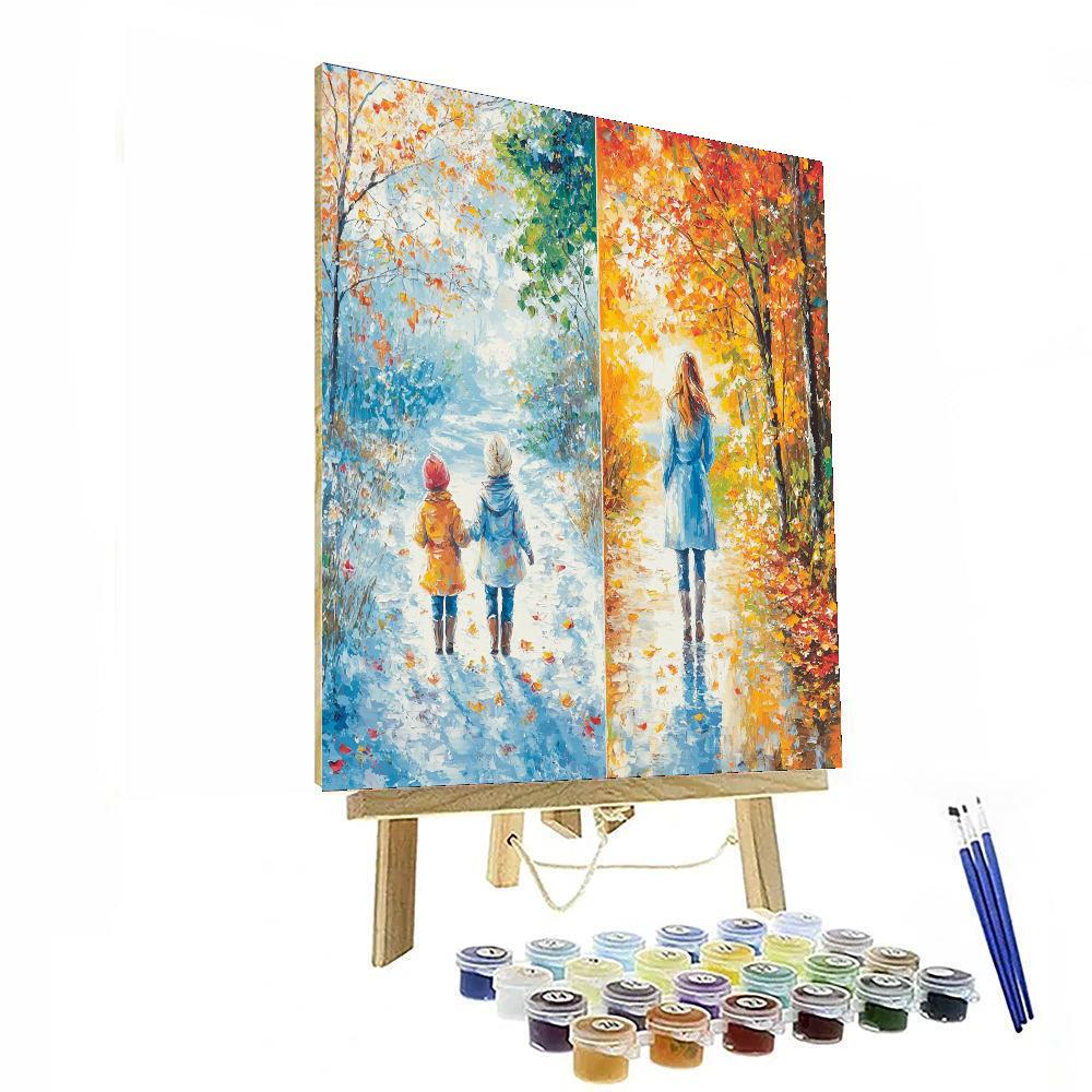 Together Through The Seasons Paint By Numbers Kits