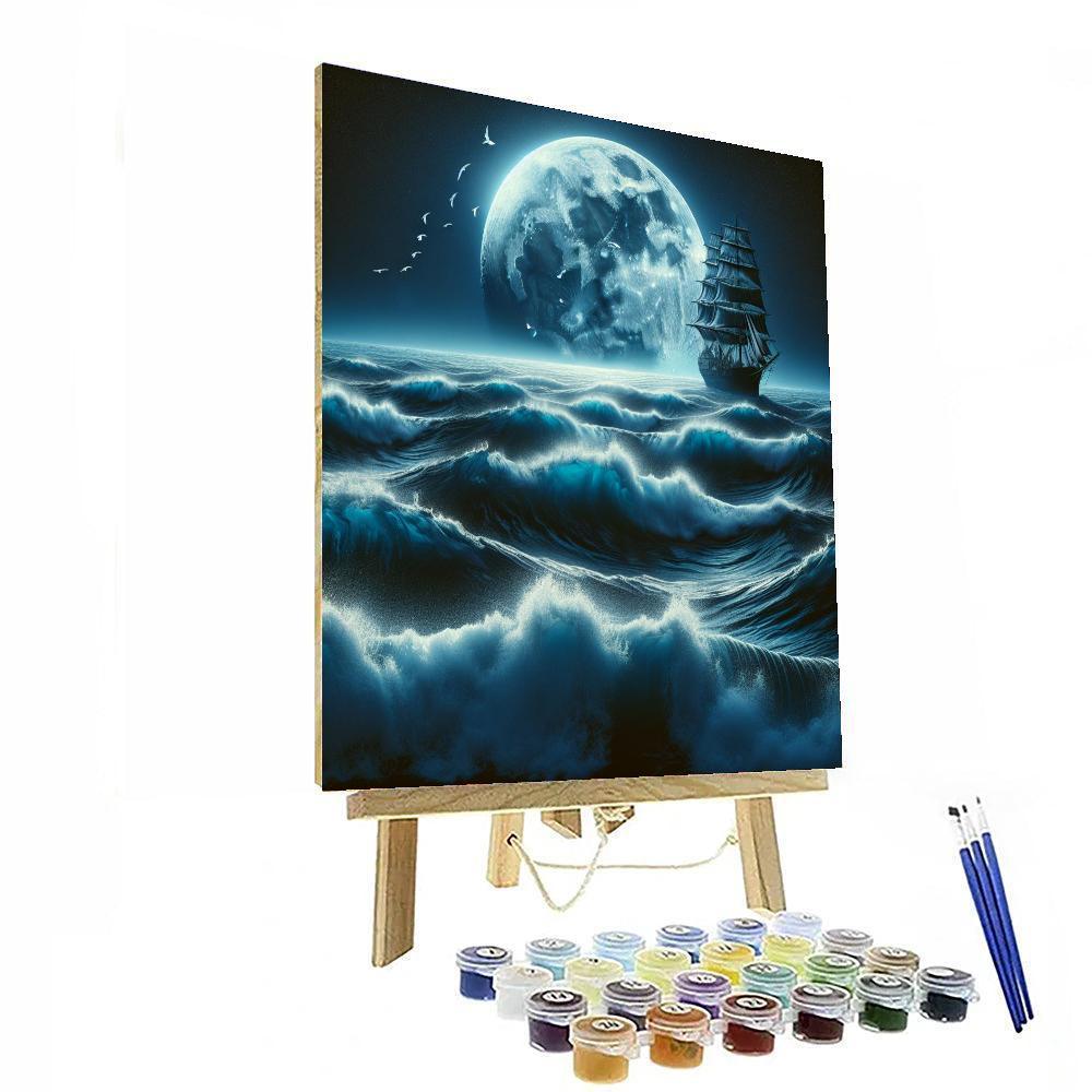 Midnight Ocean Voyage Paint By Numbers Kits