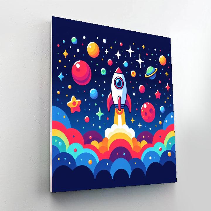 Creative Cosmos Paint By Numbers Art