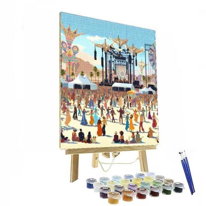 Coachella Music And Arts Festival - Usa Number Painting