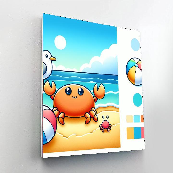 Seaside Adventure Safari Paint By Numbers Kits