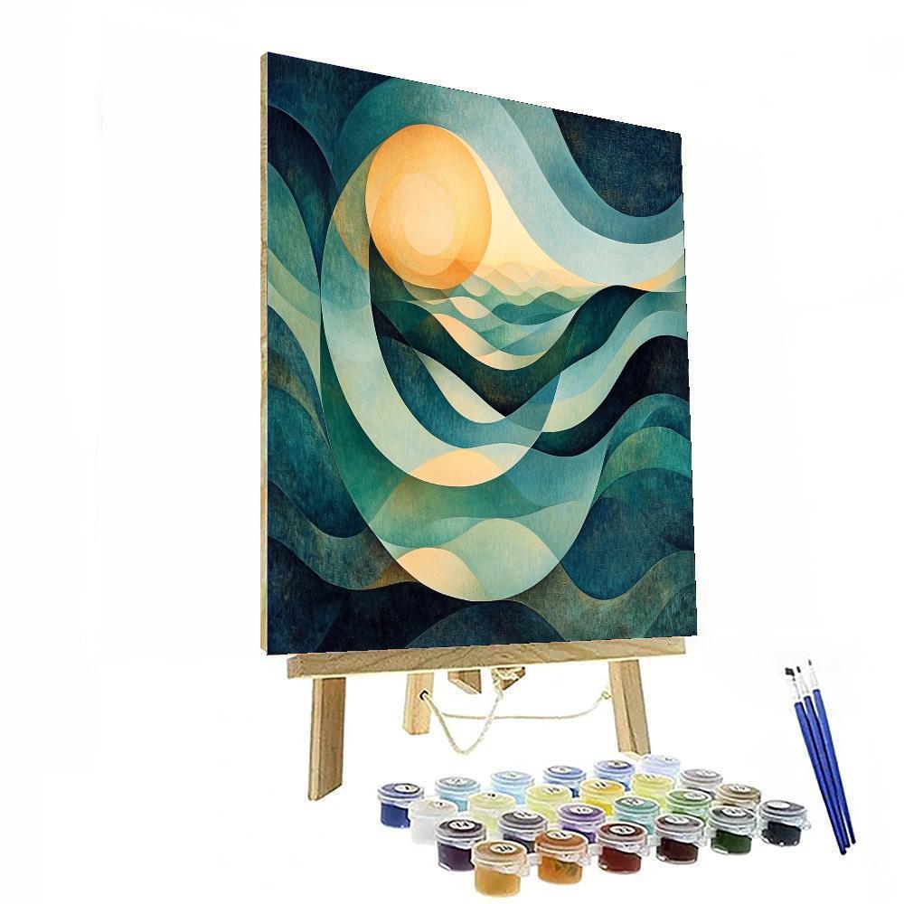 Max Ernst Inspired Surreal Serenity  Paint By Numbers Kits