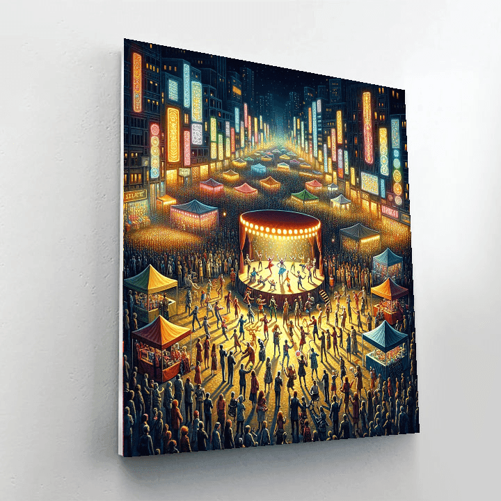 Fringe World Festival - Australia Numbered Painting Kits