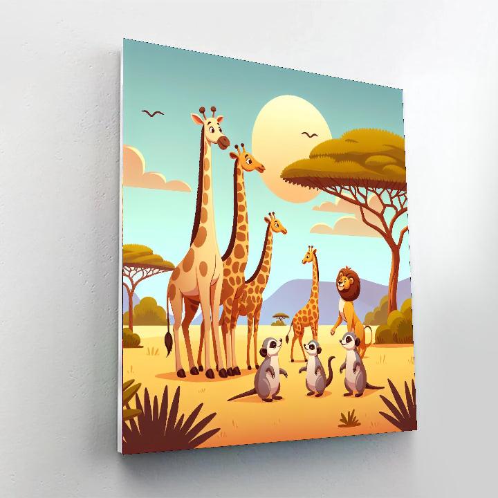 Safari Explorer Paint By Number