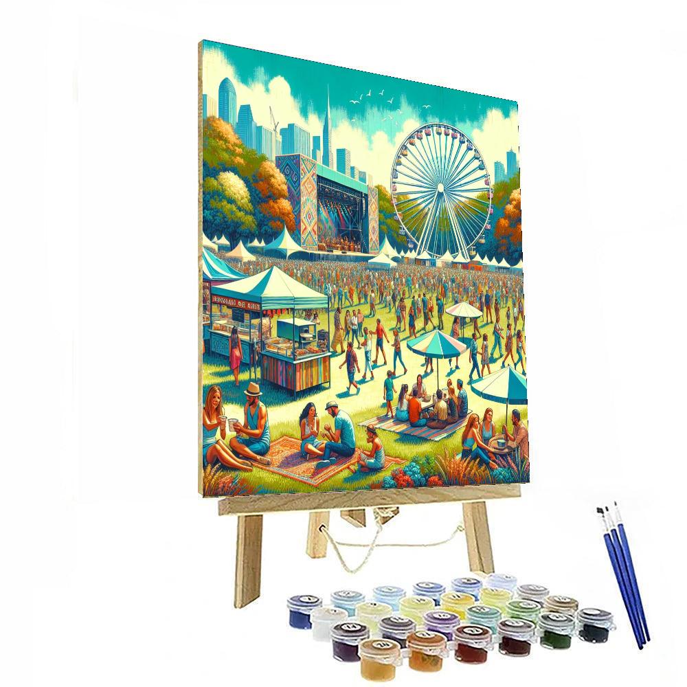 St. Louis World's Fare - Usa DIY Paint By Numbers