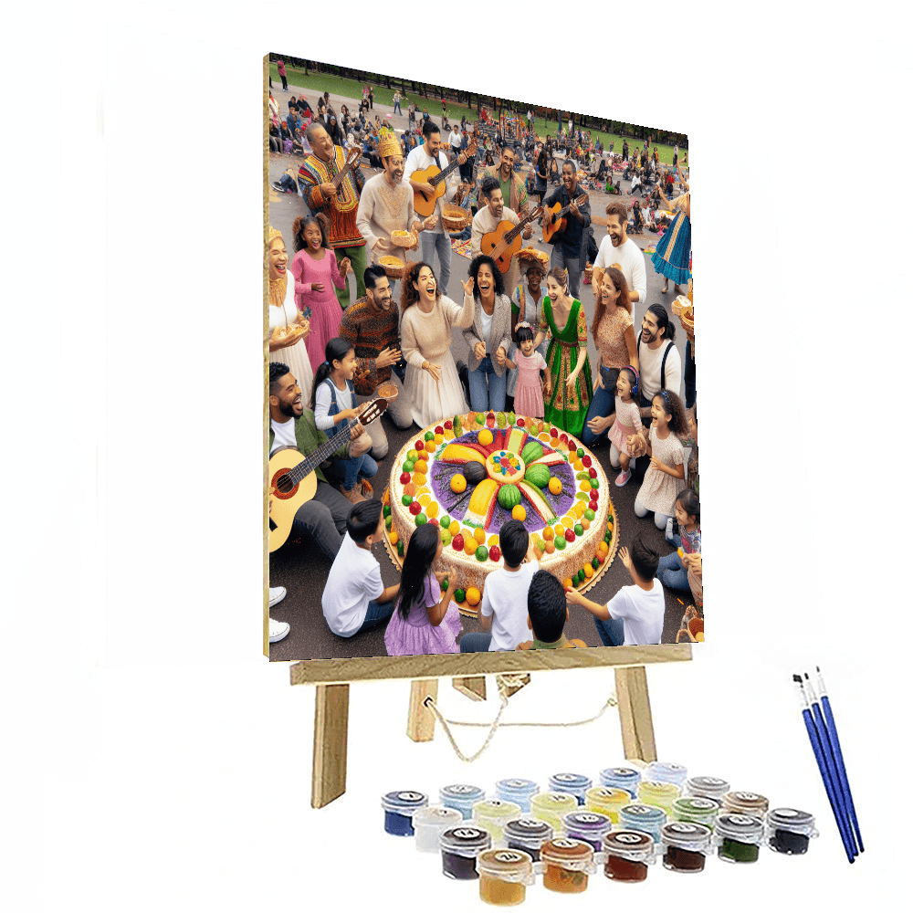 Dia De Reyes - Mexico Paint By Numbers Art