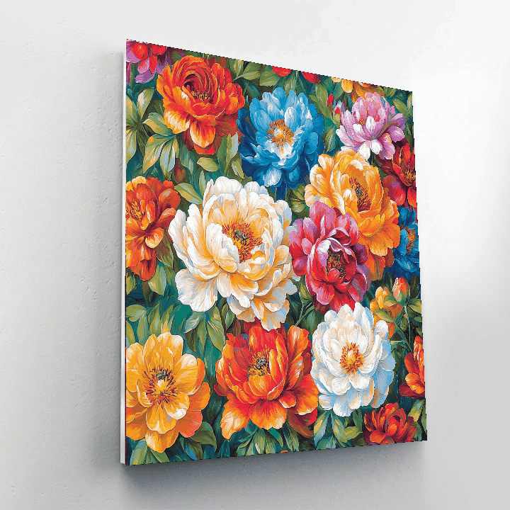 Pierre-Auguste Renoir Inspired Captivating Floral Abundance  Paint By Numbers Kits