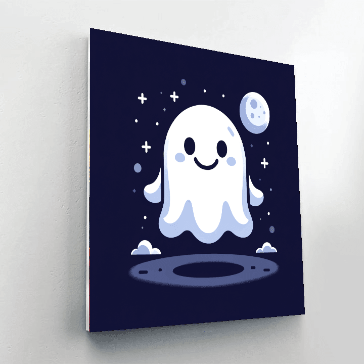 Spooky Ghost Adventure Paint By Numbers Kits