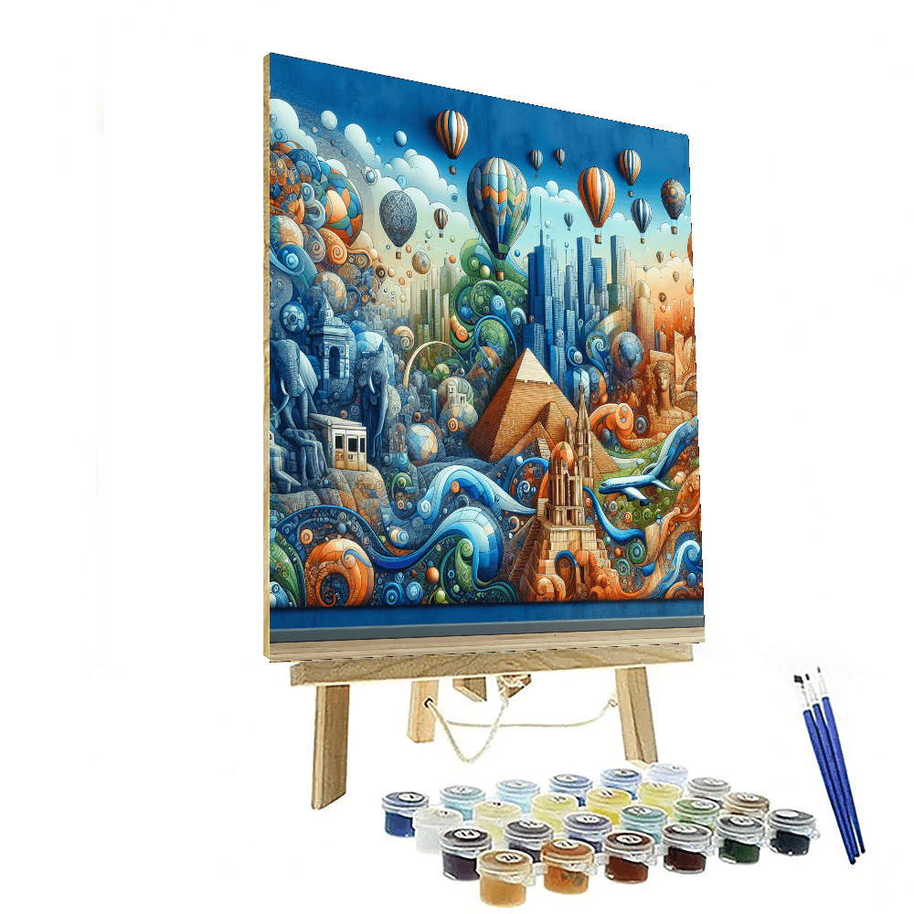 Wanderlust Wall Murals Paint By Numbers