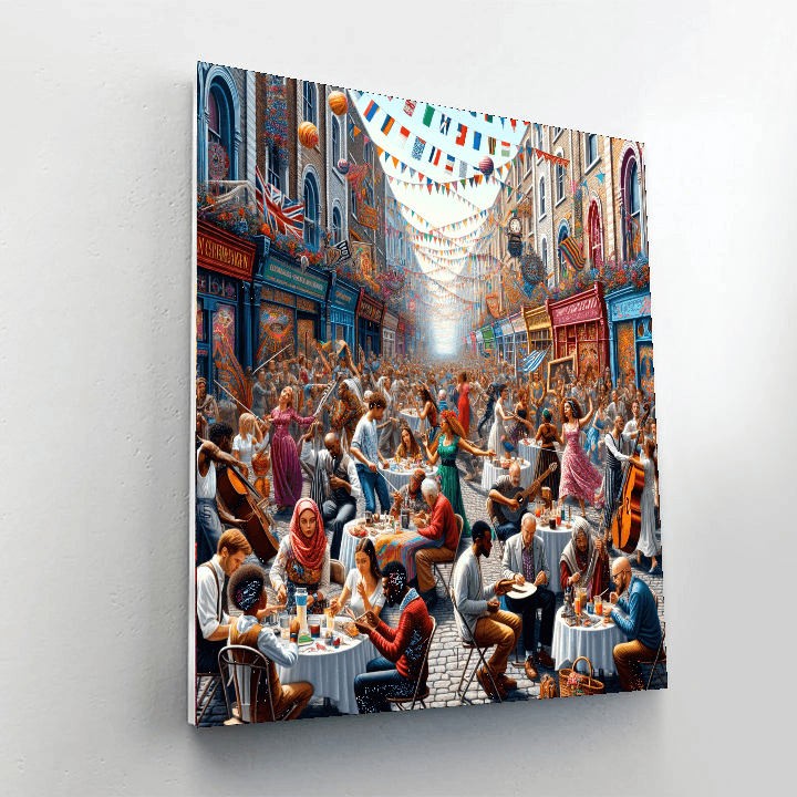 Santiago A Mil Painting Number Kit