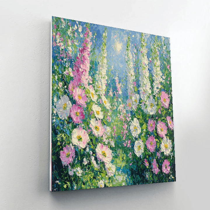 Claude Monet Inspired Eternal Blossoms Of Spring  Paint By Numbers Art