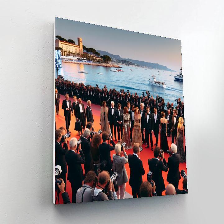 The Cannes Film Festival - Cannes, France Numbered Painting Kits