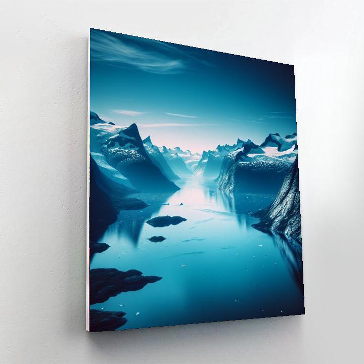 Mystical Nordic Fjord Numbered Painting Kits