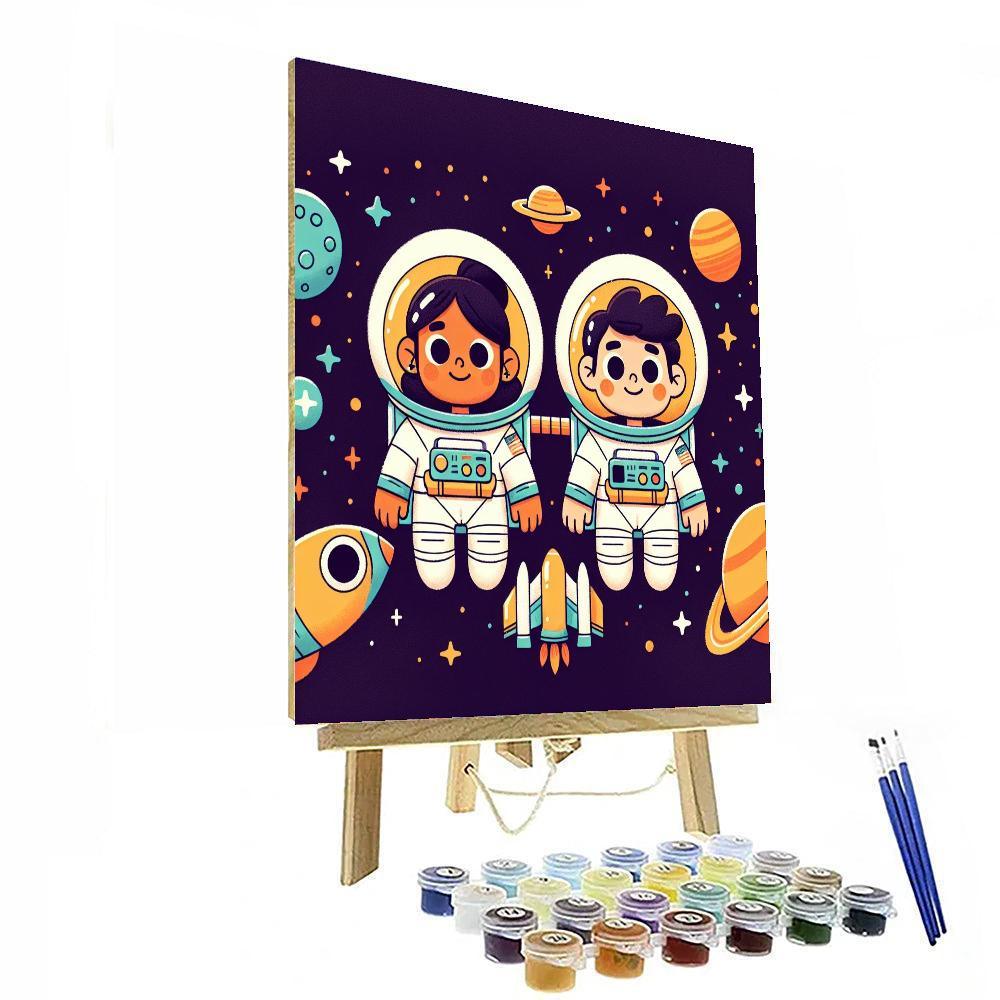 Galactic Explorer Adventure Paint By Numbers