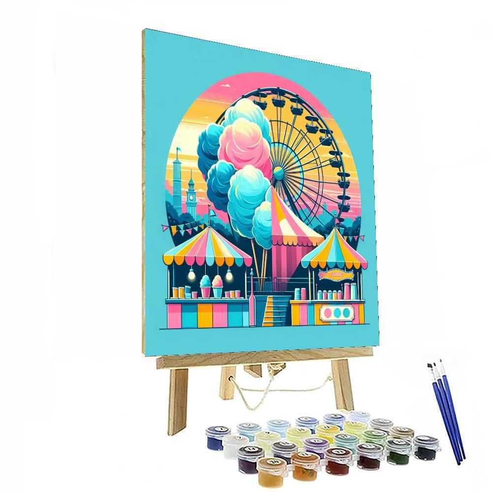 Summer Carnival Delight Numbered Painting Kits
