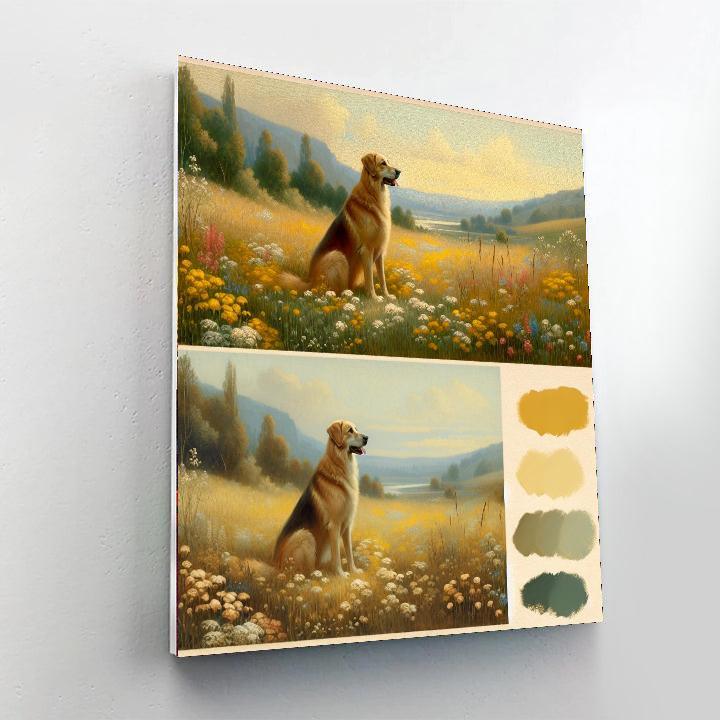 Loyal Companion's Gaze Paint By Numbers