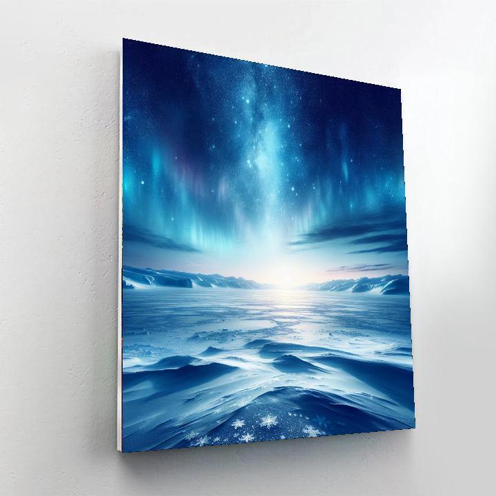 Glistening Polar Landscape DIY Paint By Numbers