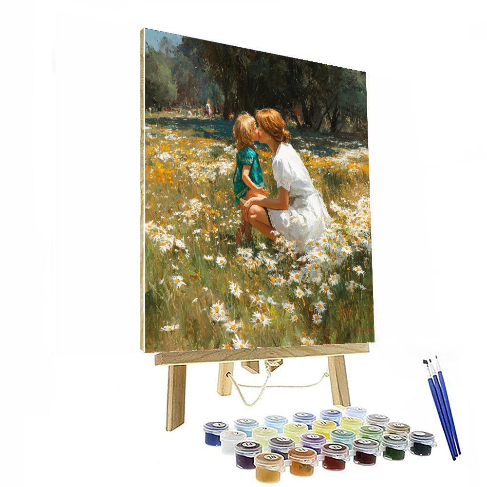 Bonded Through Blossoms Paint By Color