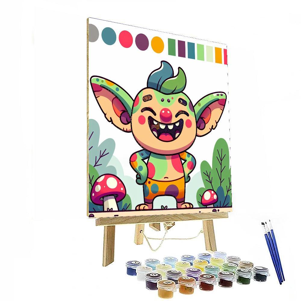 Giggling Goblin Painting Number Kit