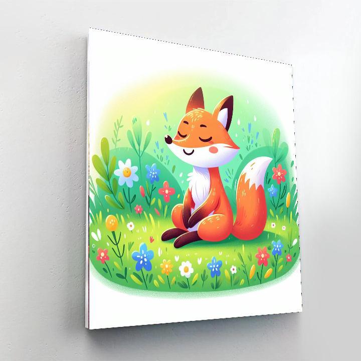 Whimsical Fox Paint By Numbers