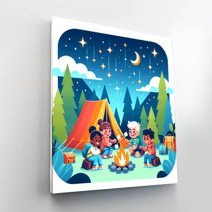 Campsite Adventures Paint By Number