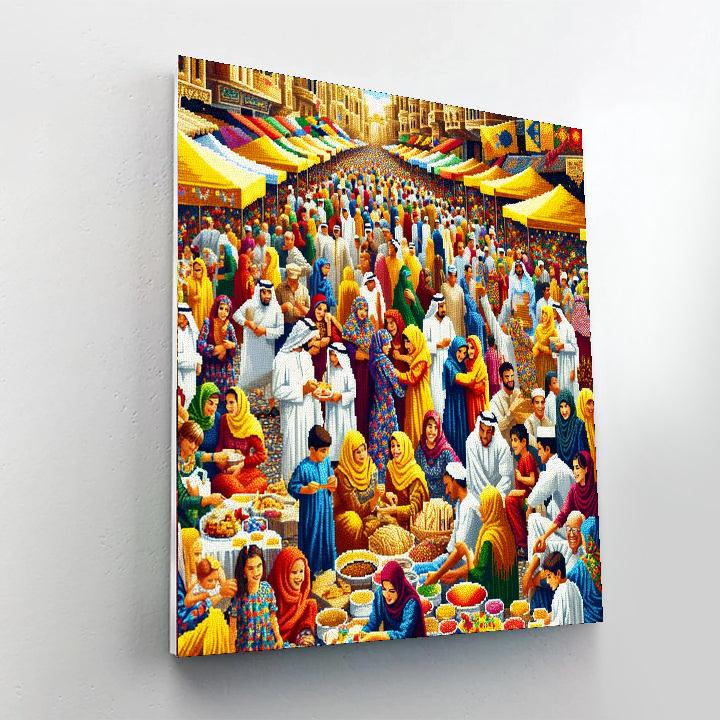 Eid Al-fitr Festival - Worldwide Painting Number Kit