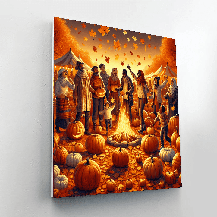 Autumn Festival Celebration Paint By Numbers
